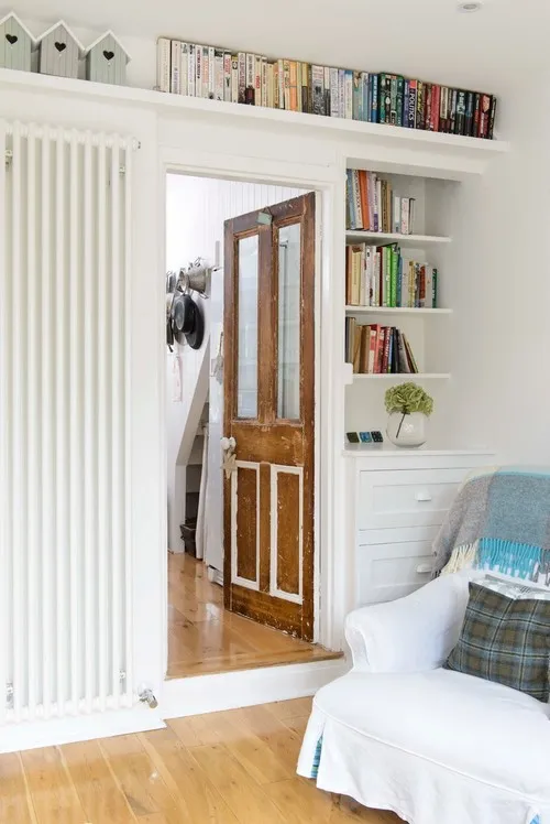 Over the door storage for small house design
