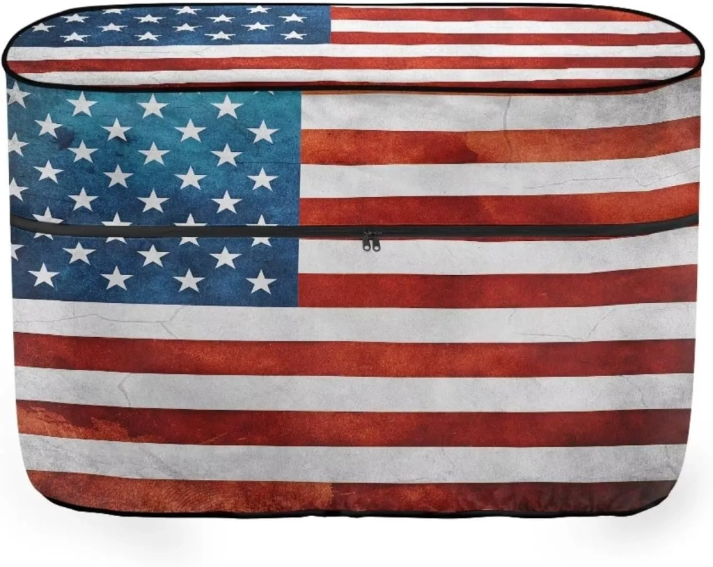 Flag Camper Propane Tank Cover